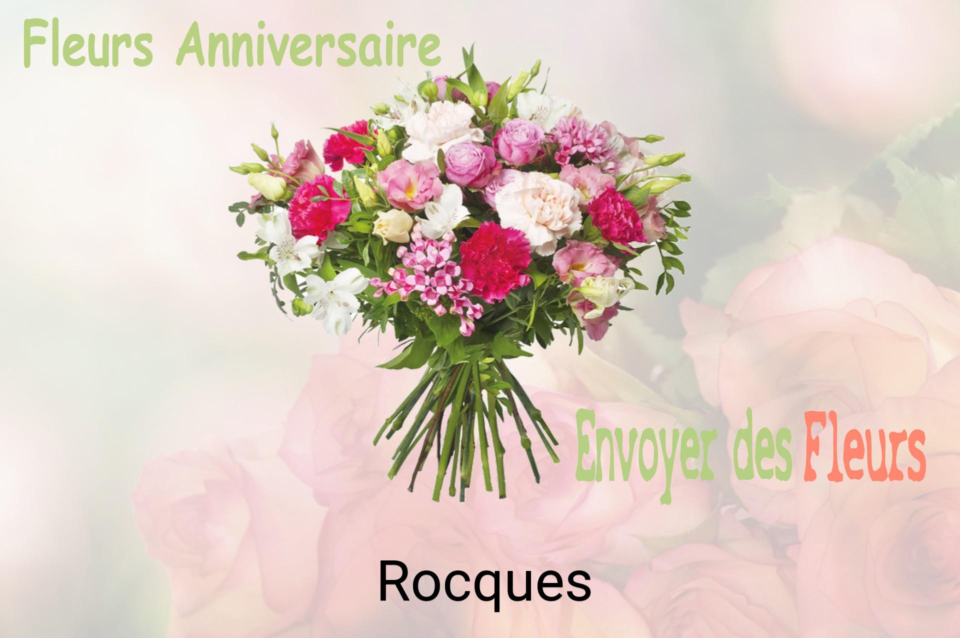Bouquet de fleurs d’anniversaire livré à Rocques